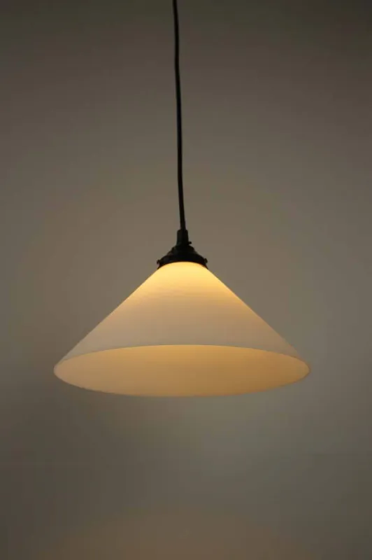 Conical Glass Pendant Airy