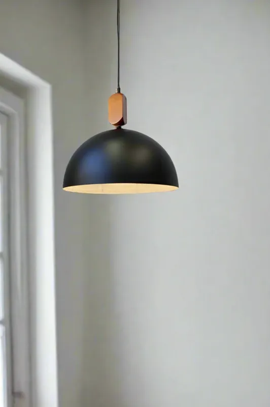 Woodtop Dome Pendant Buoyant