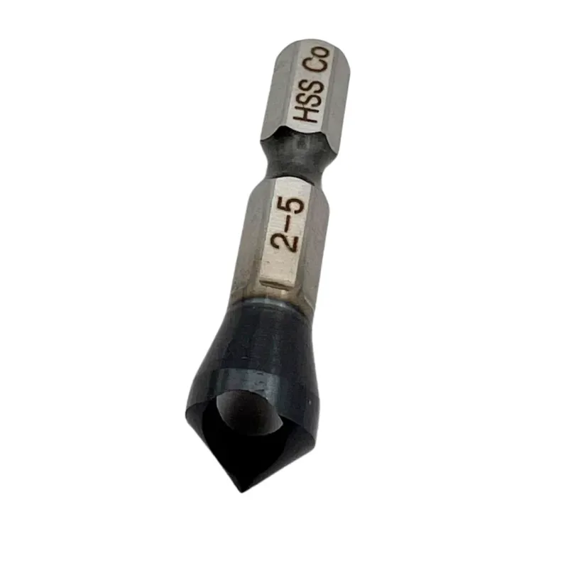 Chamfering tool bits suited drill or electric screwdriver.