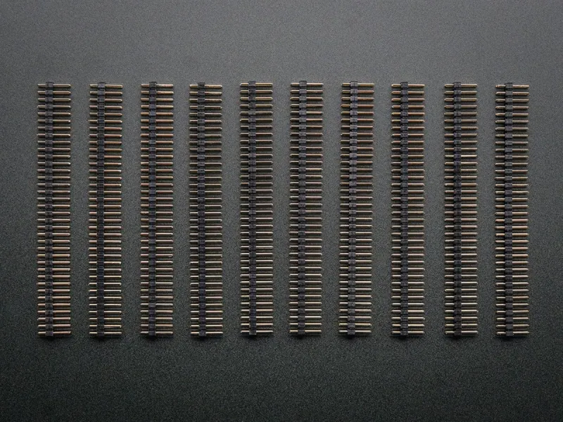 Break-away 0.1" 2x36-pin Strip Binary Male Header (10 Pack)