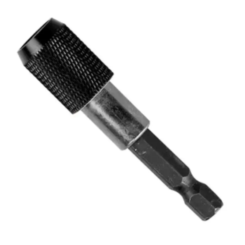 Dekton Sturdy Quick Release Bit-Fix Holder | Metal Knurled Grip