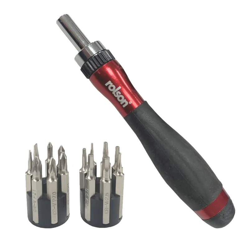 15 Piece Ratchet Precision Screwdriver & Bit Place