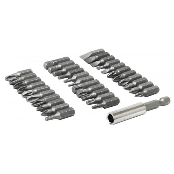 33 Piece Screwdriver Bit Adjust