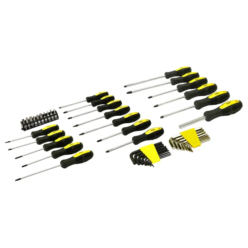 44 Piece Screwdriver, Hex Core & Bit Set