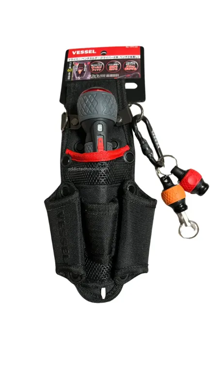 Vessel electric screwdriver pouch and bit holder COMBO!! AUS ONLY
