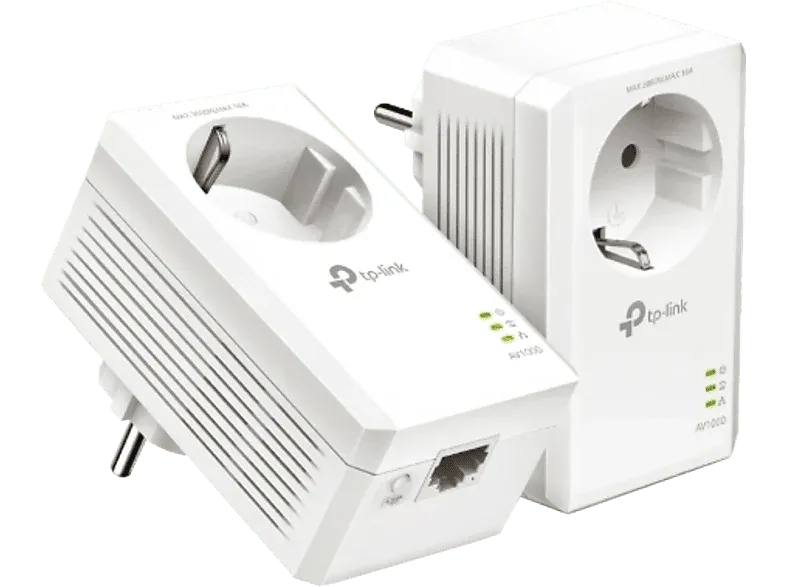 TP-LINK Powerline Kit CPL AV1000 Gigabit avec prise gigogne (TL-PA7017P KIT(FR))