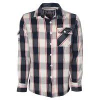 Jefferson checked long sleeve shirt blush - Tokyo Laundry