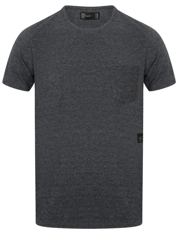 Pablo Crew Neck T-Shirt Nano Pique Texture Sapphire - Dissident