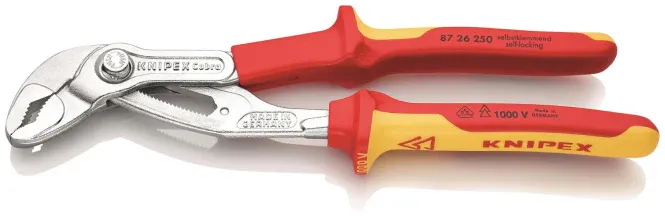 Knipex Wasserpumpenzange 250mm 8726250 Cobra VDE isoliert 2 Zoll