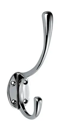 Carlisle Warm alloy AA25 132mm Hat & Coat Hook