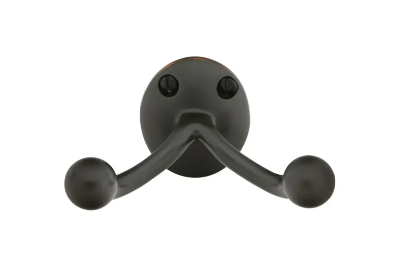 Oil Rubbed Bonze "Heritage No.2" Twofold Wall Robe Hook