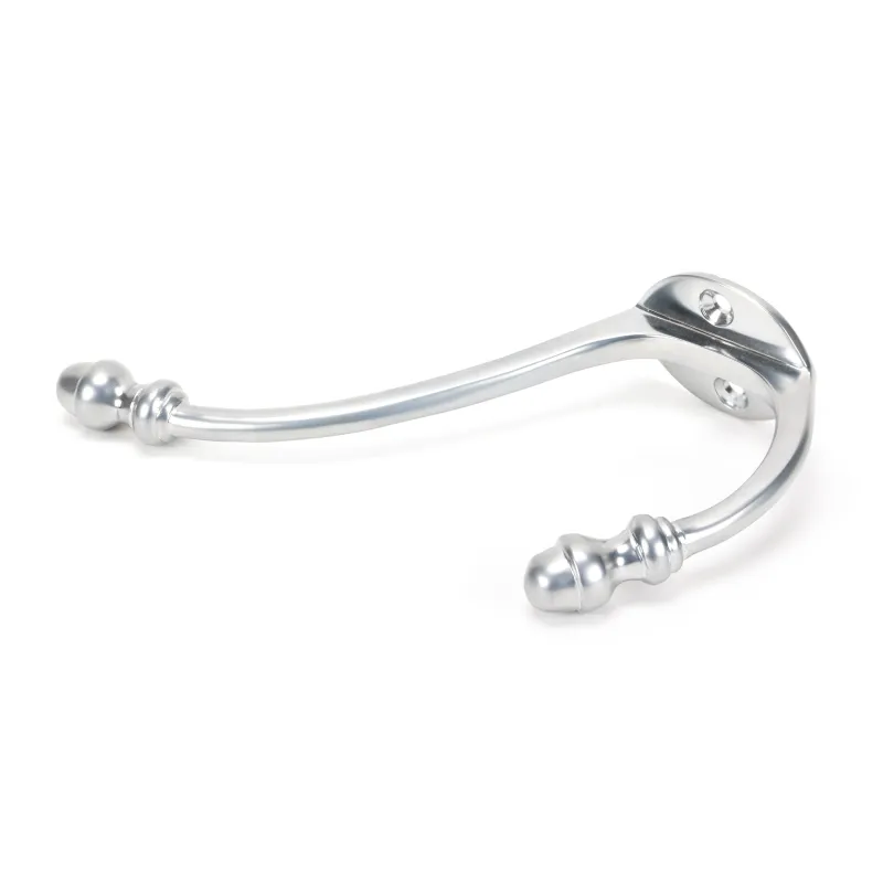 Satin Shiny metal Hat & Coat Hook | From Anvil
