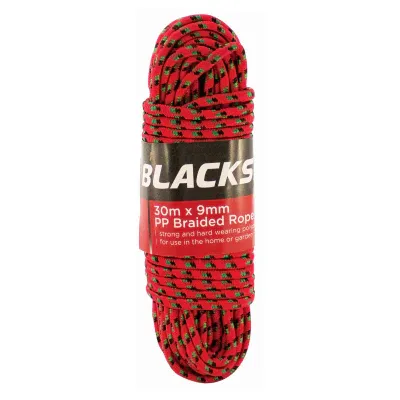 30M X 9MM PP BRAIDED ROPE - 65010