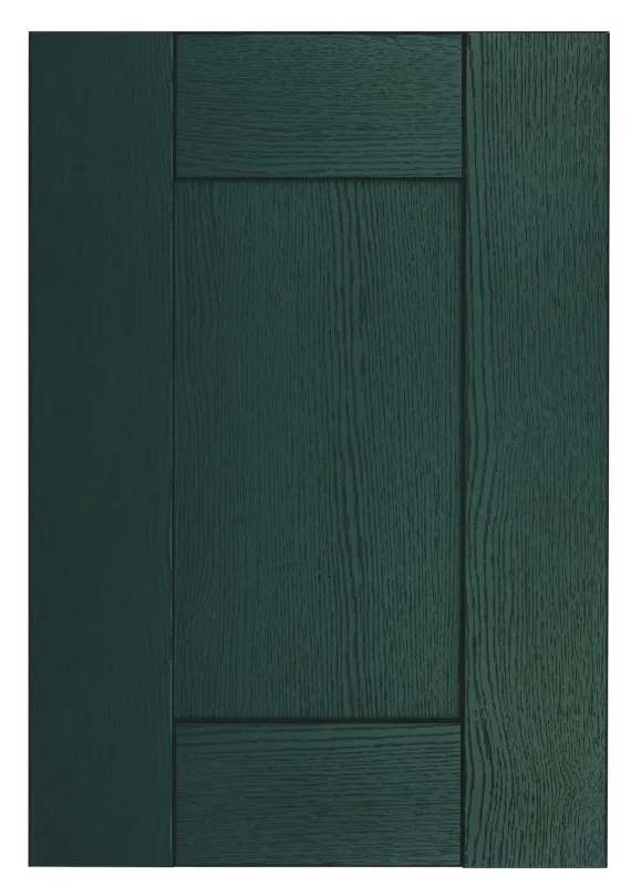 Buckingham Wood Grain Shaker Fir Green- Replacement Kitchen Doors (895mm High)