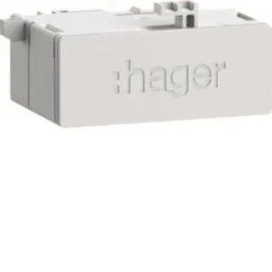 Hager RJ45-Buchse ZZ45WAN2PP Patch/Patch 180° f.WAN IP20 Cat.6A