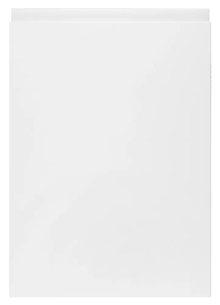 Larissa Handle Less Snow Matt J Pull- Replacement Kitchen Doors (495mm High)