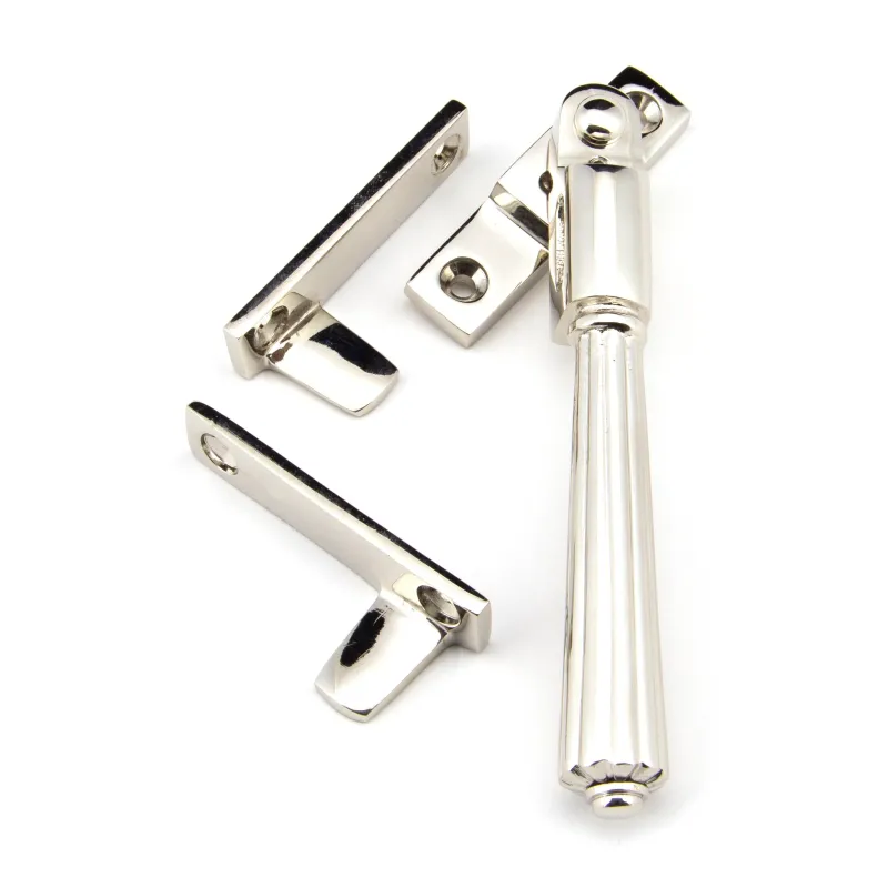 Reflective Nickel Night-Vent Locking Hinton Fastener | From Anvil