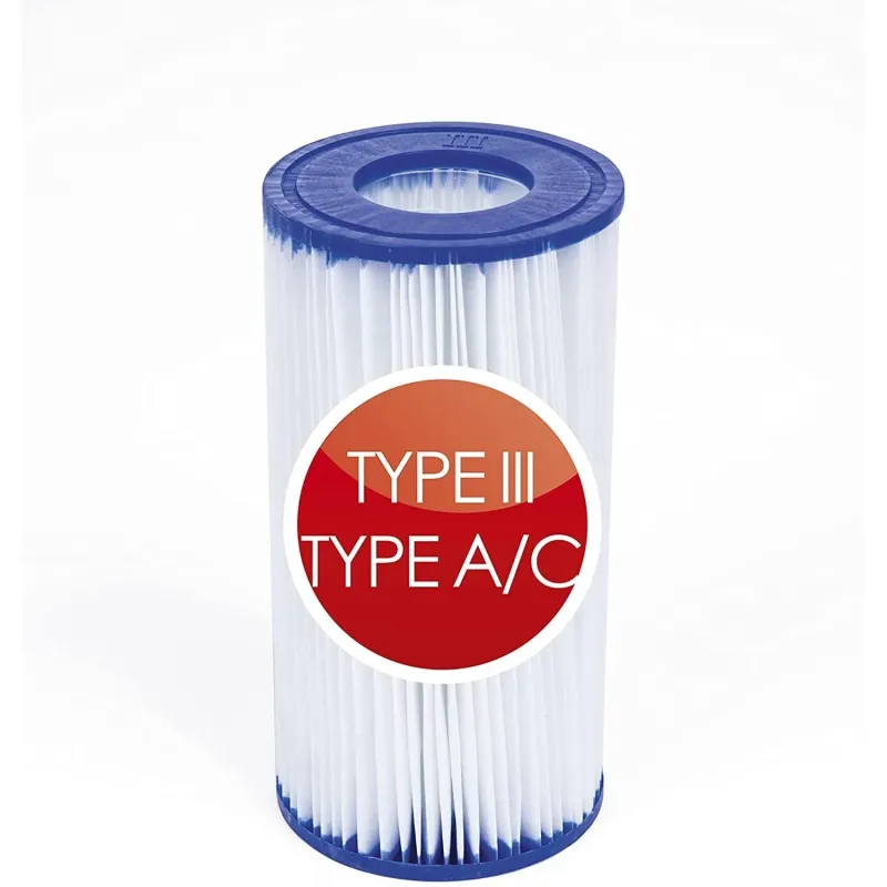 Bestway 58012 Cartuccia di Ricambio per Pompa Filtro Da 5.678 L/h Tipo III o Intex 29000 Mod.