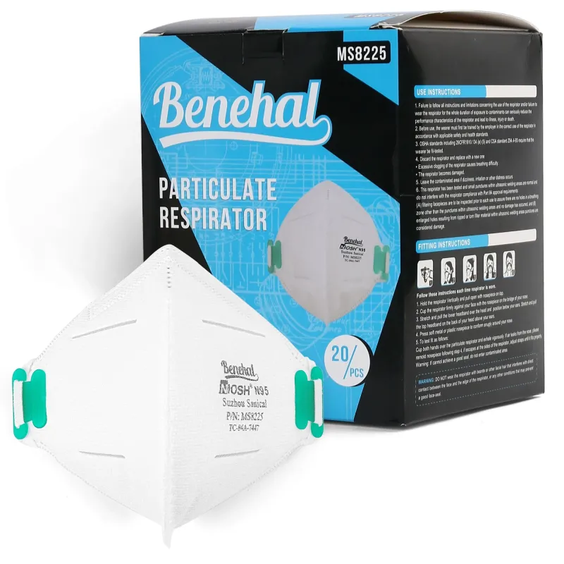 LotFancy N95 Mask, NIOSH Particulate Respirator, N95 Face Mask Construction, Cleaning, Disposable Air Filter Masks