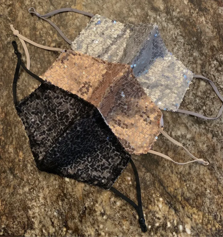 Sequin Masks CLEARANCE