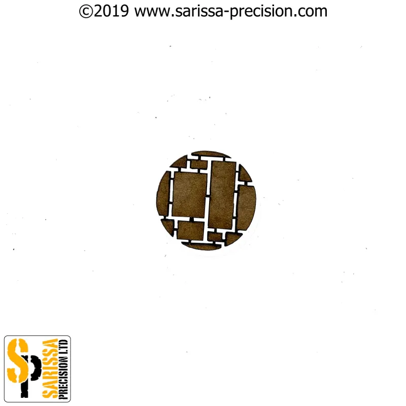 25mm Round Block Paved Base Pack