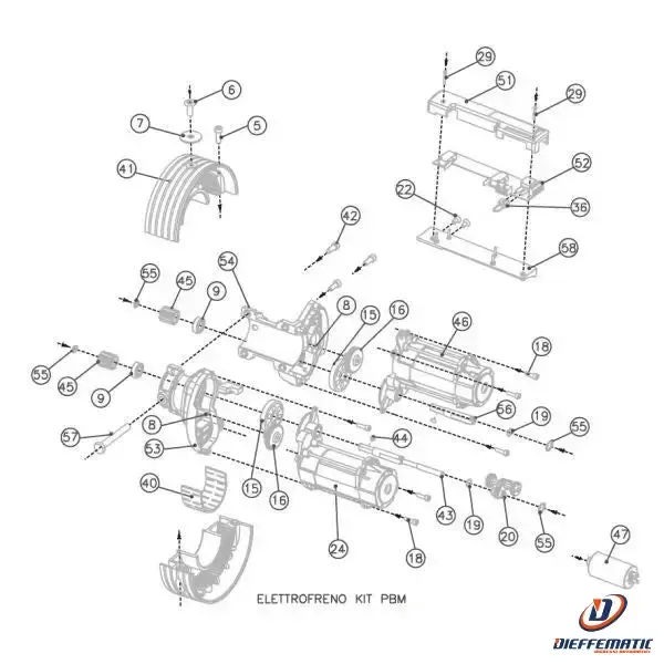 Anello 15 Per Titan 240/76 Bm V3.0 Acm 40710015 Automazione Automatismi Garanzia