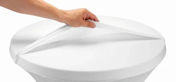 ANSI Certified Protection de housse pour table mange debout