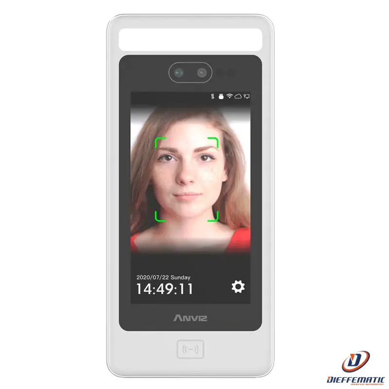 Anviz Facedeep5 Controllo Accessi E Presenza Ip65 Lock