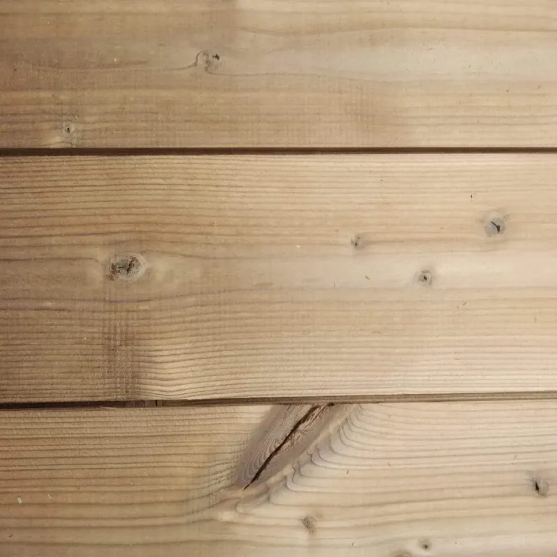 Bardage Epicea Classe 3 Thermowood - 19x134 - L=2,55m (Profil Luna)