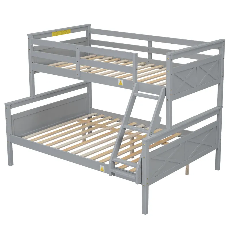 Bunk Bed Ladder And Safety Guardrail Alarm