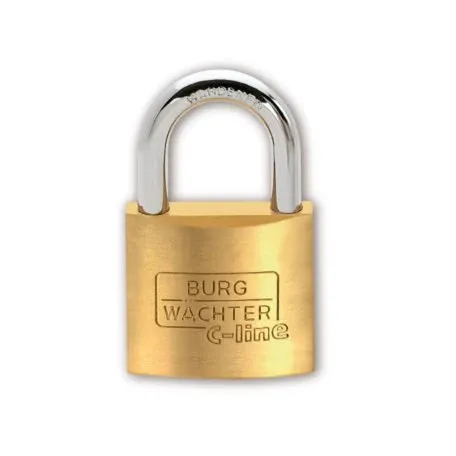 Burg Wachter 50mm Warm alloy Padlock Loud Siren