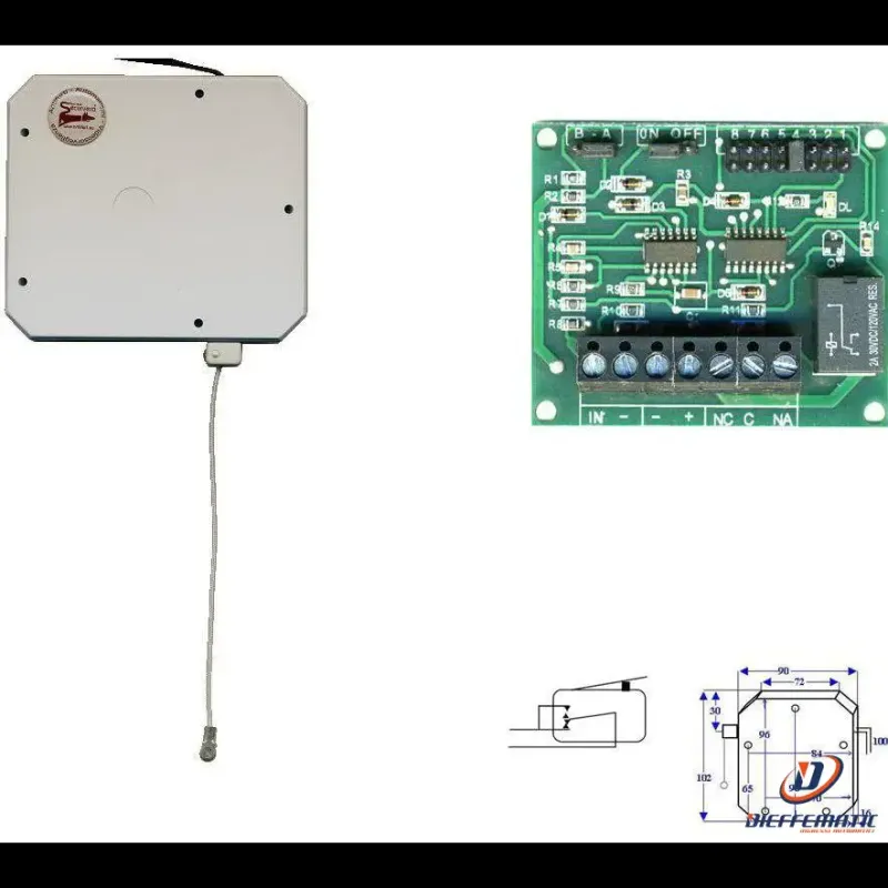 Contatto Cordino Per Serrande Contaimpulsi Securvera Sv-Msi | ANSI Certified
