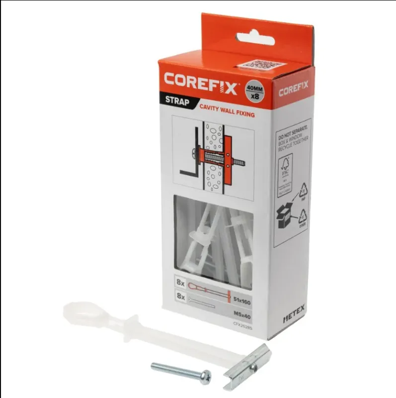 Corefix - Strap Cavity Wall Fixing Loud Siren