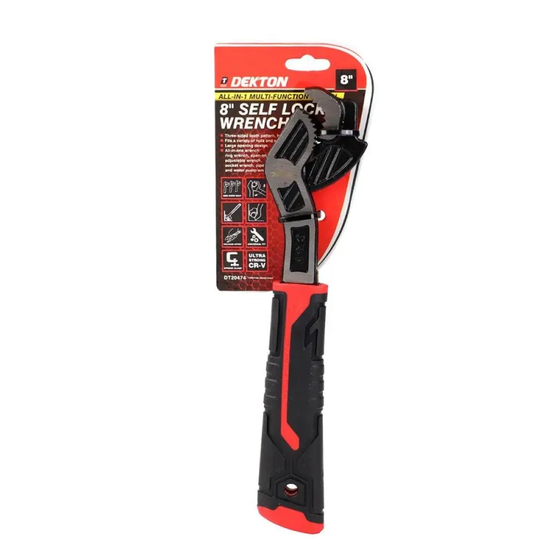 Dekton Self Locking Wrench | 8 Inch