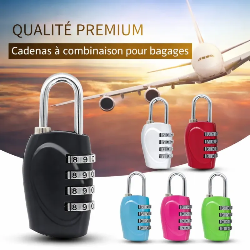 Fire-Rated Cadenas TSA 4 chiffres | SecureLock™