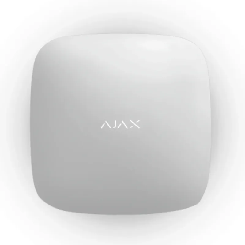 High-Visibility Ajax Hub 2 Plus - Centrale d'alarme wifi/4g