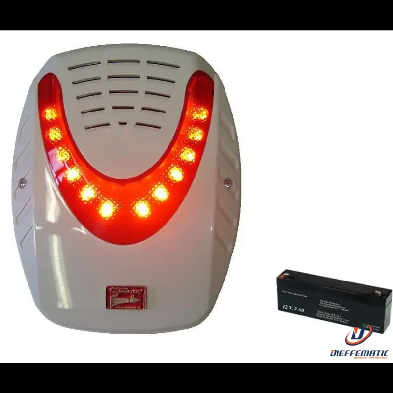 High-Visibility Sirena Lampeggiante Esterna Securvera Se-Svlsirerse