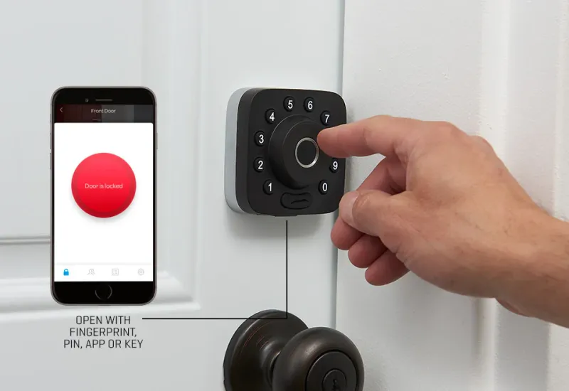 Keyless Connected Deadbolt Emergency Whistle