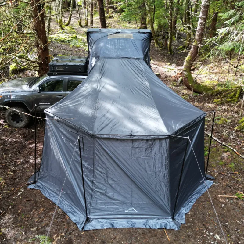 Keyless Entry [3 Side Wall] Awning Mesh Screen