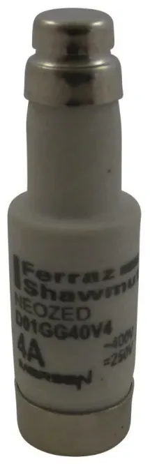 Mersen 01700.004000 D01 4A gG 400V braun NEOZED Sicherungseinsatz