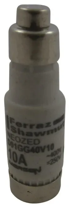 Mersen 01700.010000 D01 10A gG 400V rot NEOZED Sicherungseinsatz