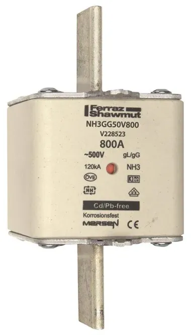 Mersen 1F647.000000 NH000 40A gG 500V NH-Sicherung sgl spannungsfrei