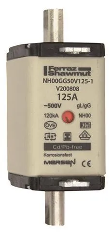 Mersen 1F765.000000 NH00 125A gG 500V NH-Sicherung sgl spannungsfrei