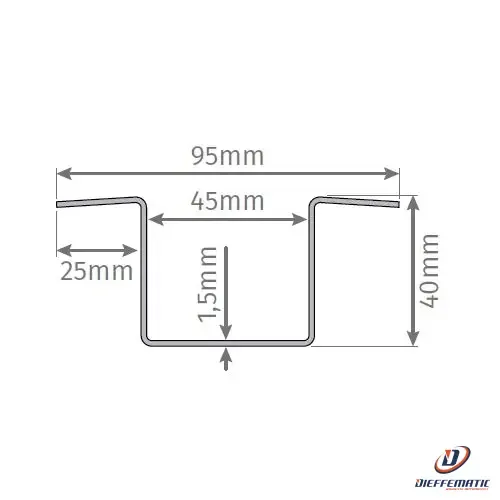 Motorline Chlcce Canale Incassato Pavimento Per Protezione Catene