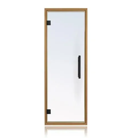ProSaunas Distinct Glass Sauna Door 24x73 Thermo-Aspen