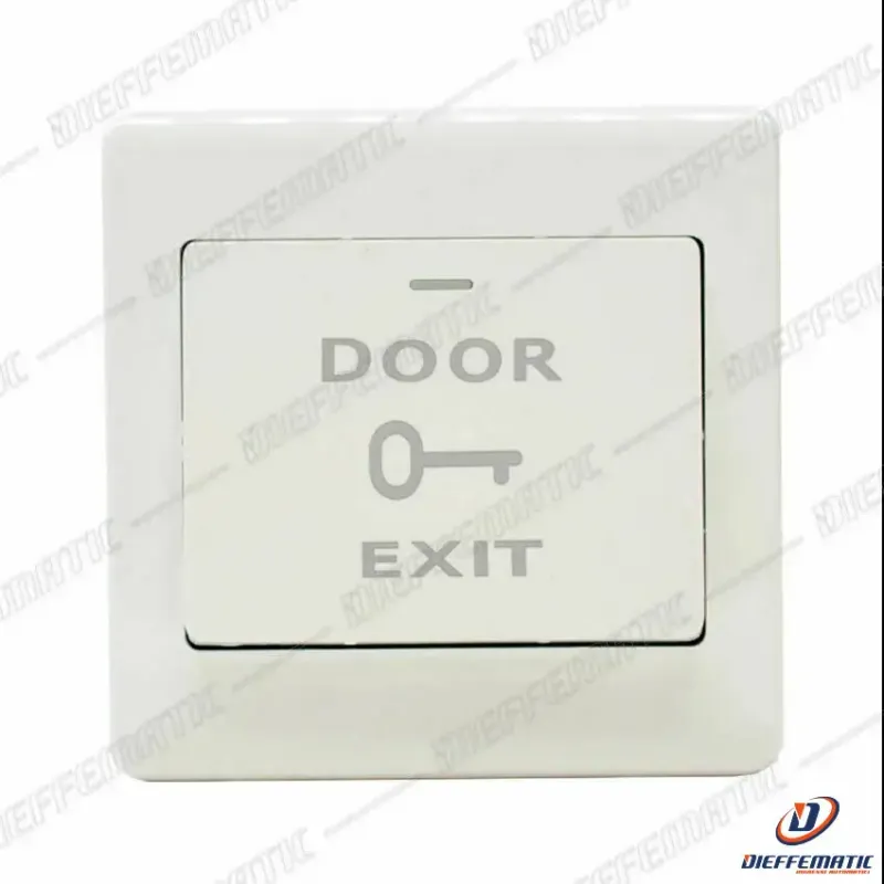 Pulsante Comando Push-I Antifurto Videosorveglianza Sicurezza Ricambio Hi-Vis Yellow