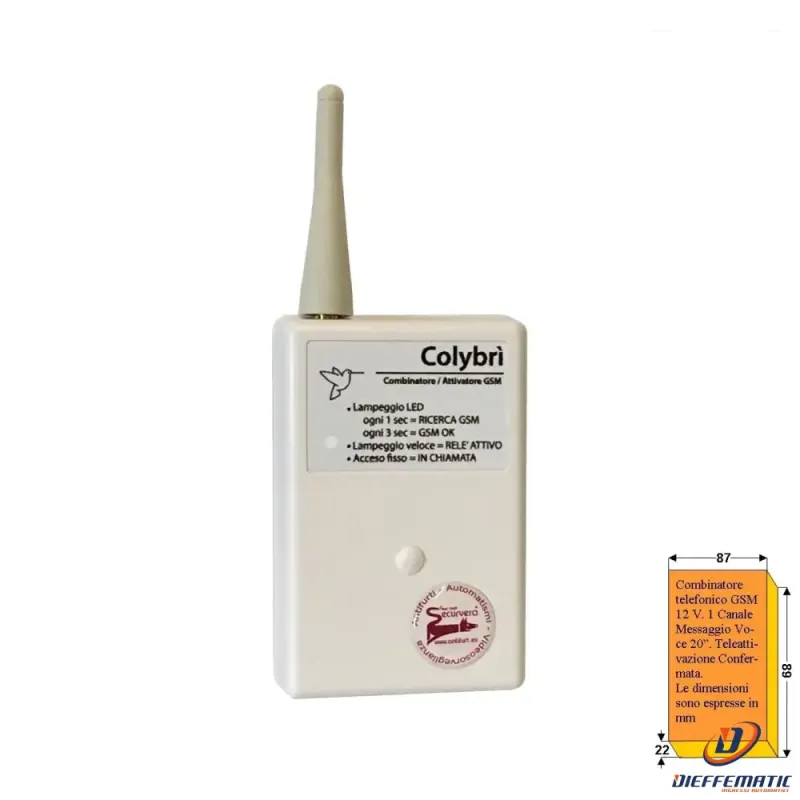 Rechargeable Motion-Activated Combinatore Gsm Securvera Sv-Cagcgsmavc