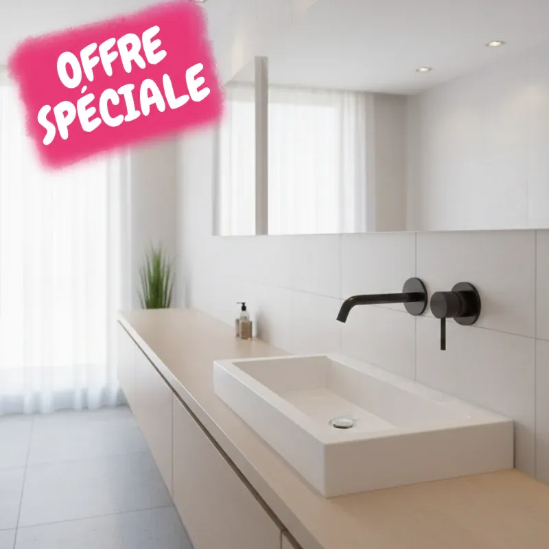 Robinet mitigeur mural LOOP Alloy Gun Compatible Smart Home