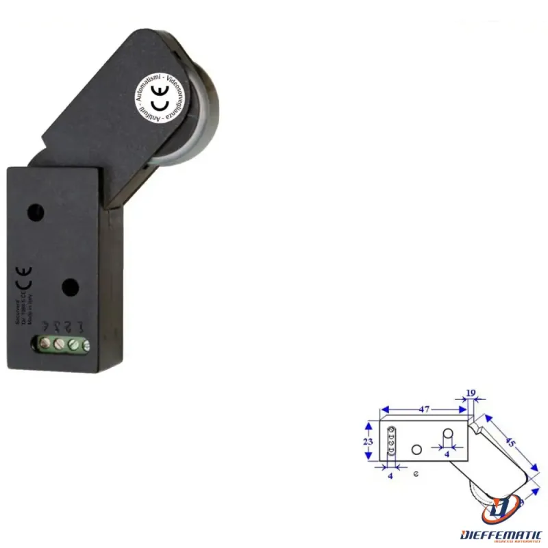 Rotello Contatto Allarme Passaggio Securvera Se-Rcmurcvape Home & Office