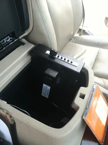 Titan Security Mini Portable Quick Access Vehicle Handgun Safe Construction Sites